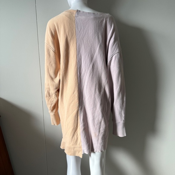 Free People Vintage Color Block Sweater Dress - Picture 3 of 7